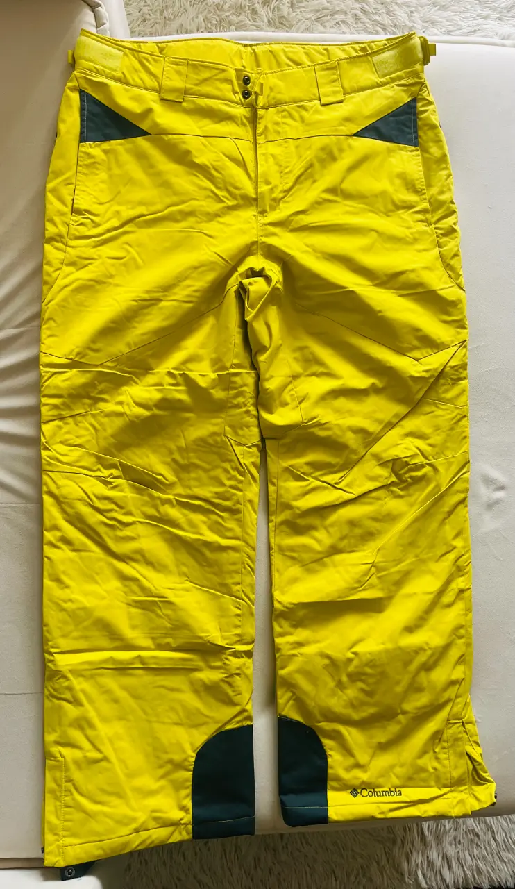 Pantalones de esquí amarillos Columbia - 2