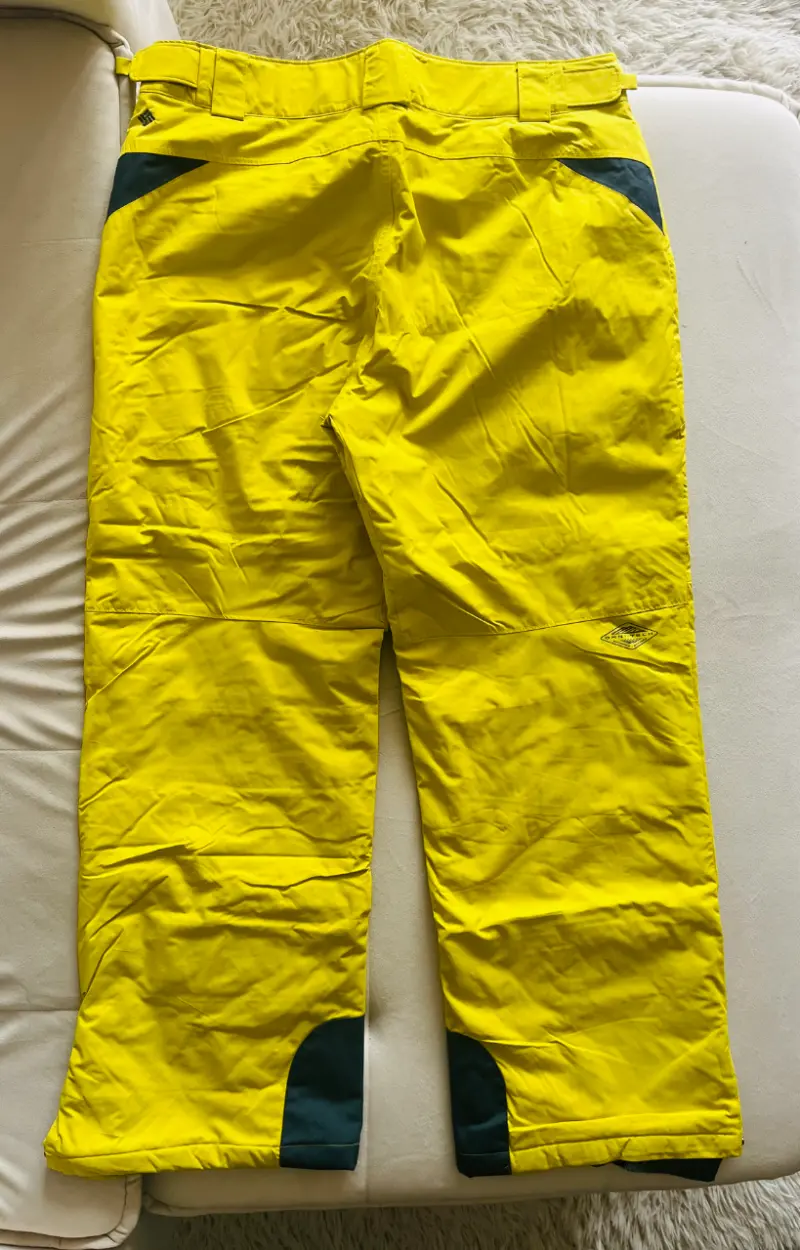Pantalones de esquí amarillos Columbia - 3