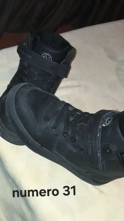 Zapatillas negras altas - miniatura 5