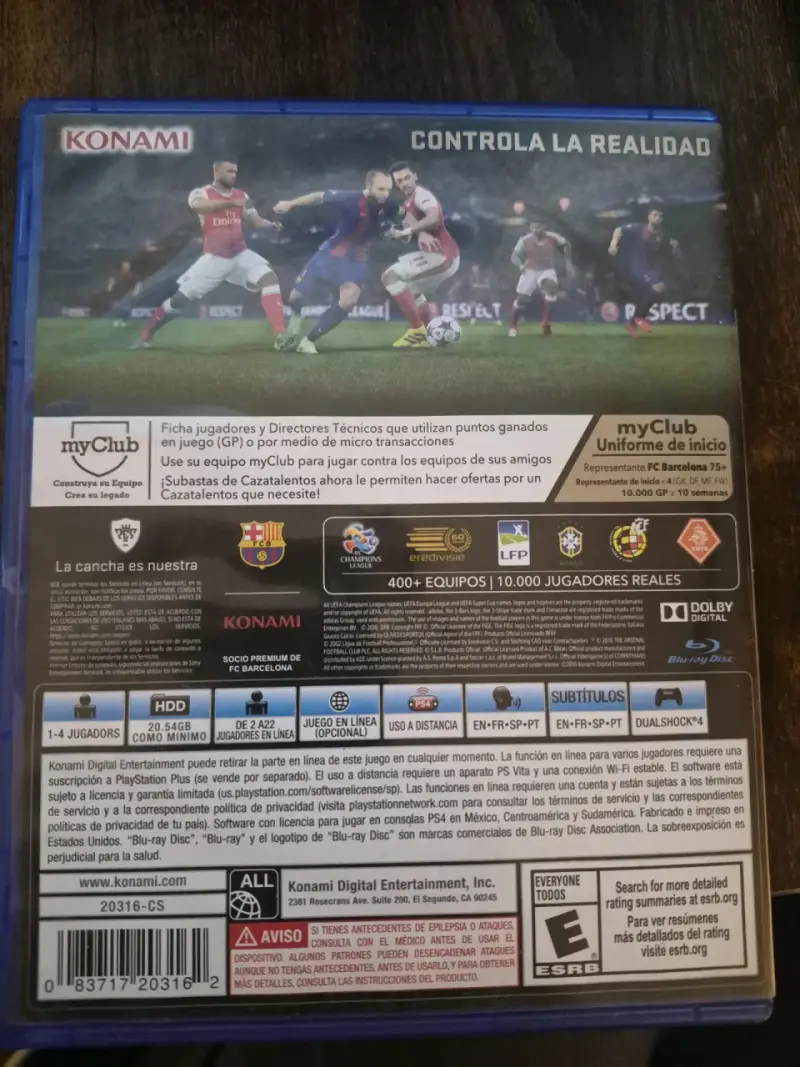 PES 2017 para PS4 - 4