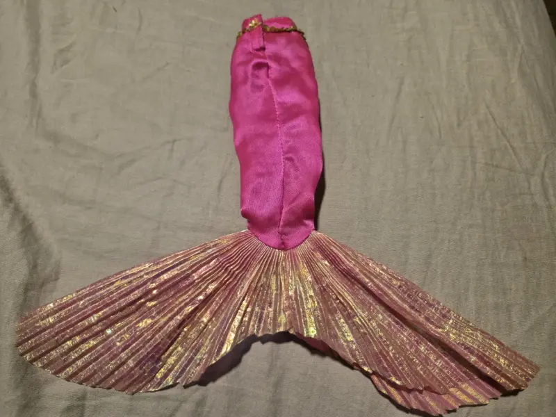 Cola sirena disfraz muñeca - 2