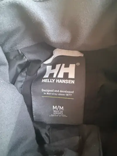 Chaqueta impermeable gris Helly Hansen - miniatura 2