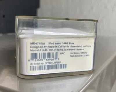 iPod Nano azul con caja - miniatura 6