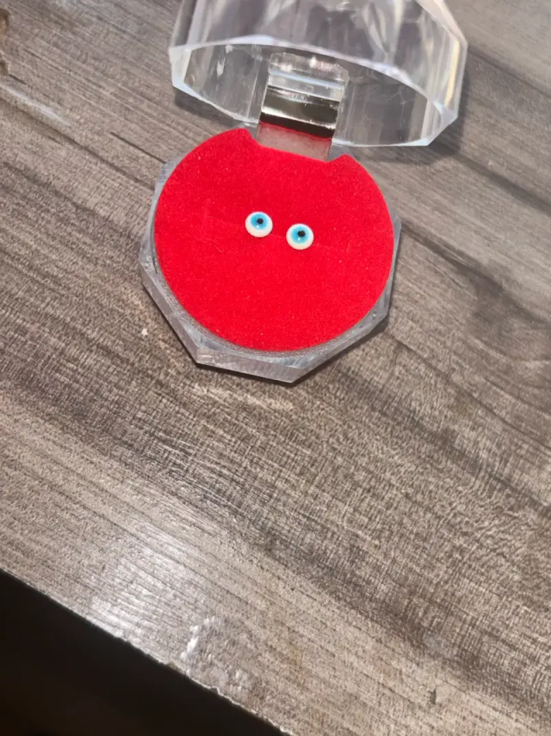 Aros de corazón con brillantes - 3