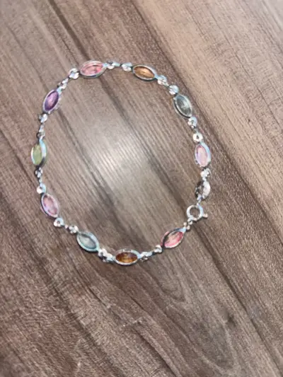 Pulsera de plata con charms - miniatura 5