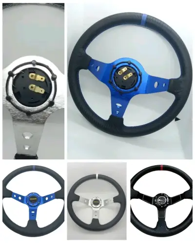 Volante deportivo para auto - miniatura 1