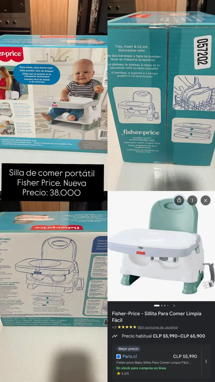 Asiento elevador Fisher-Price nuevo - 4