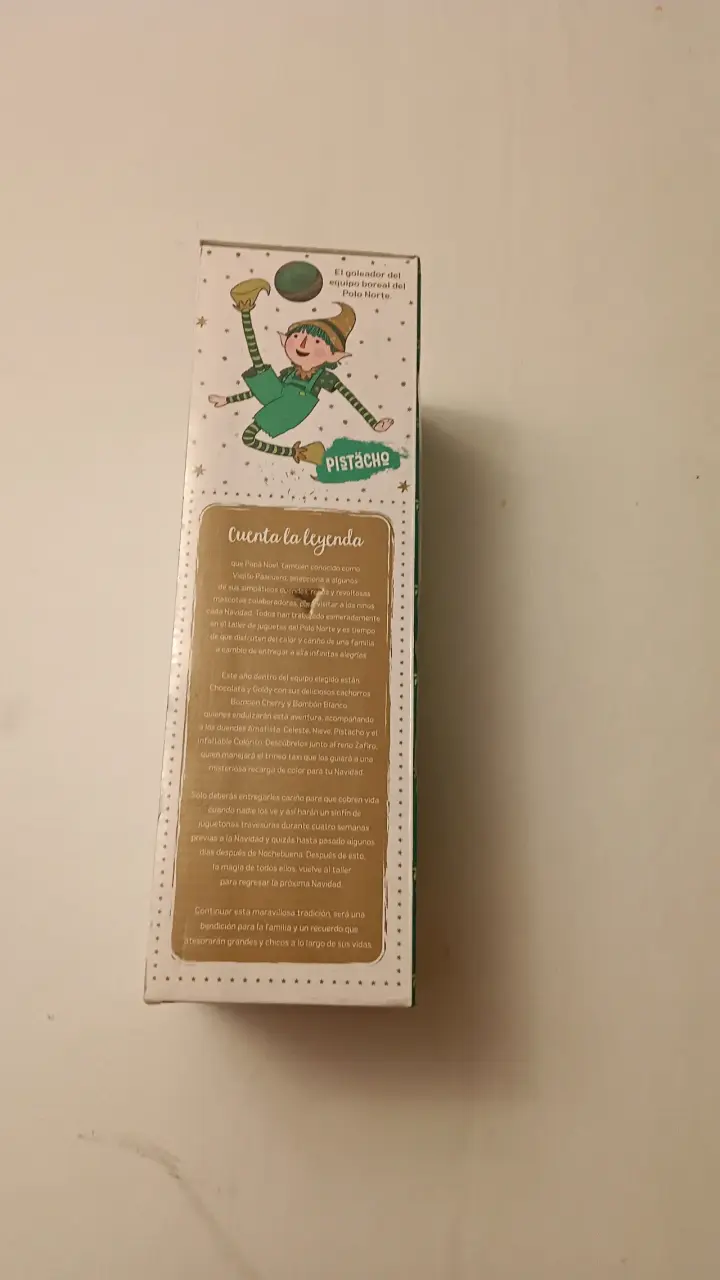 Peluche duende mágico Pistacho - 5