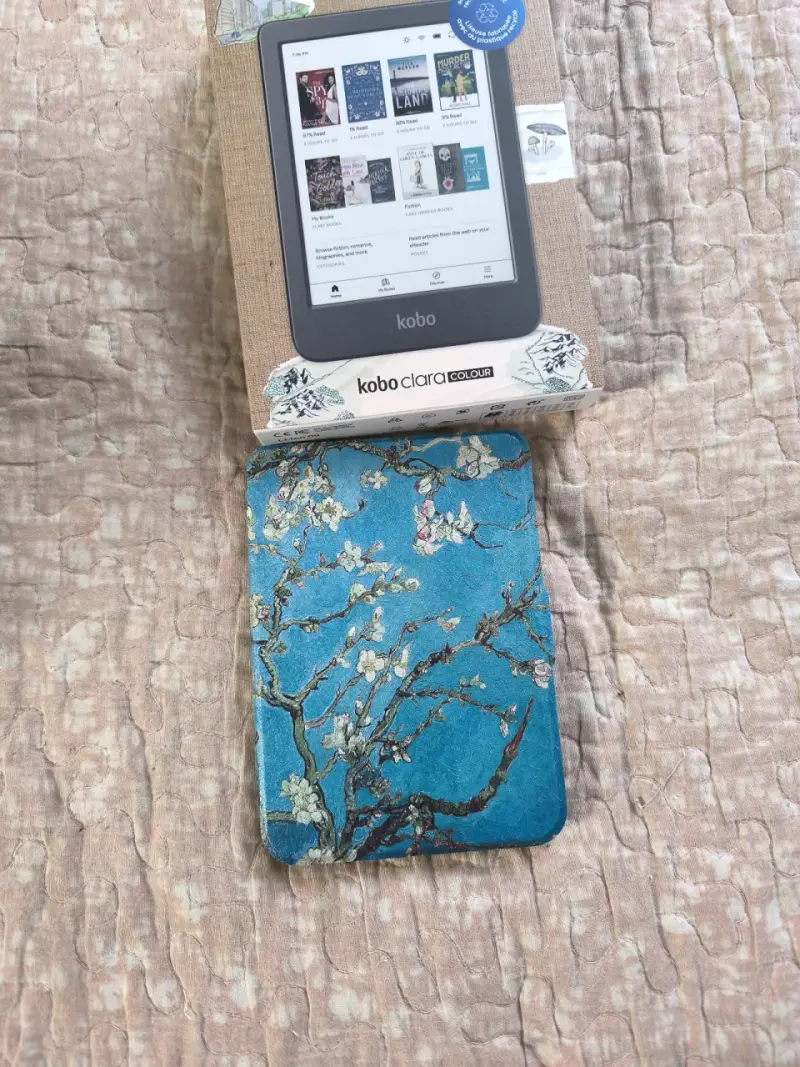 Lector Kobo Clara Color con funda