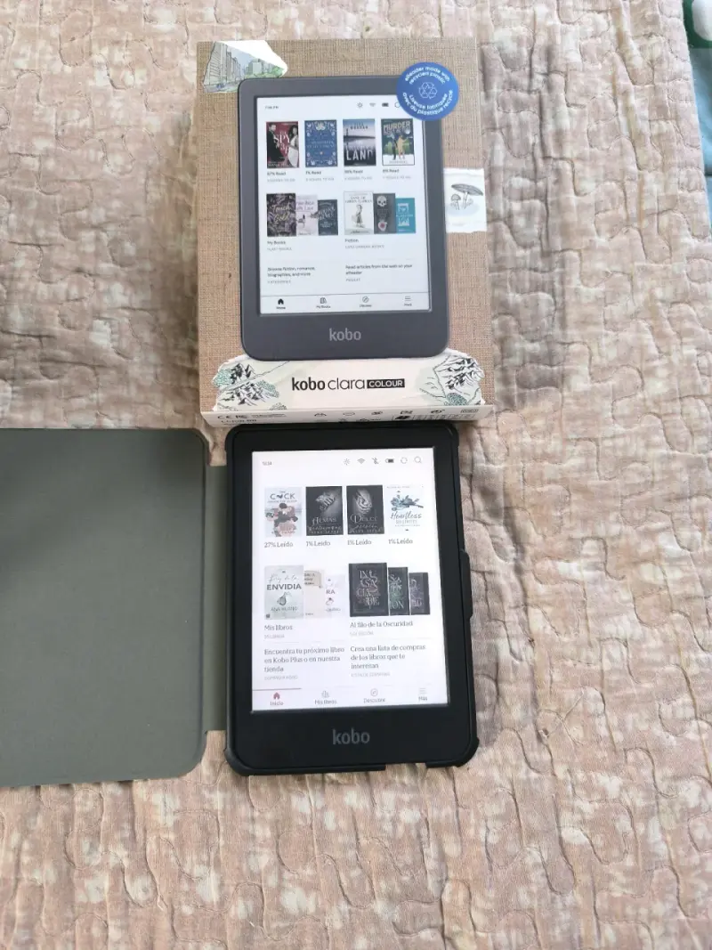 Lector Kobo Clara Color con funda - 2