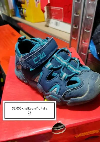 Sandalias azules para niño - miniatura 1