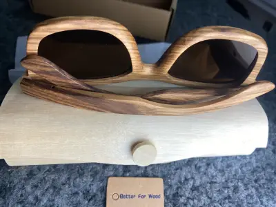 Gafas de sol de bambú - miniatura 2