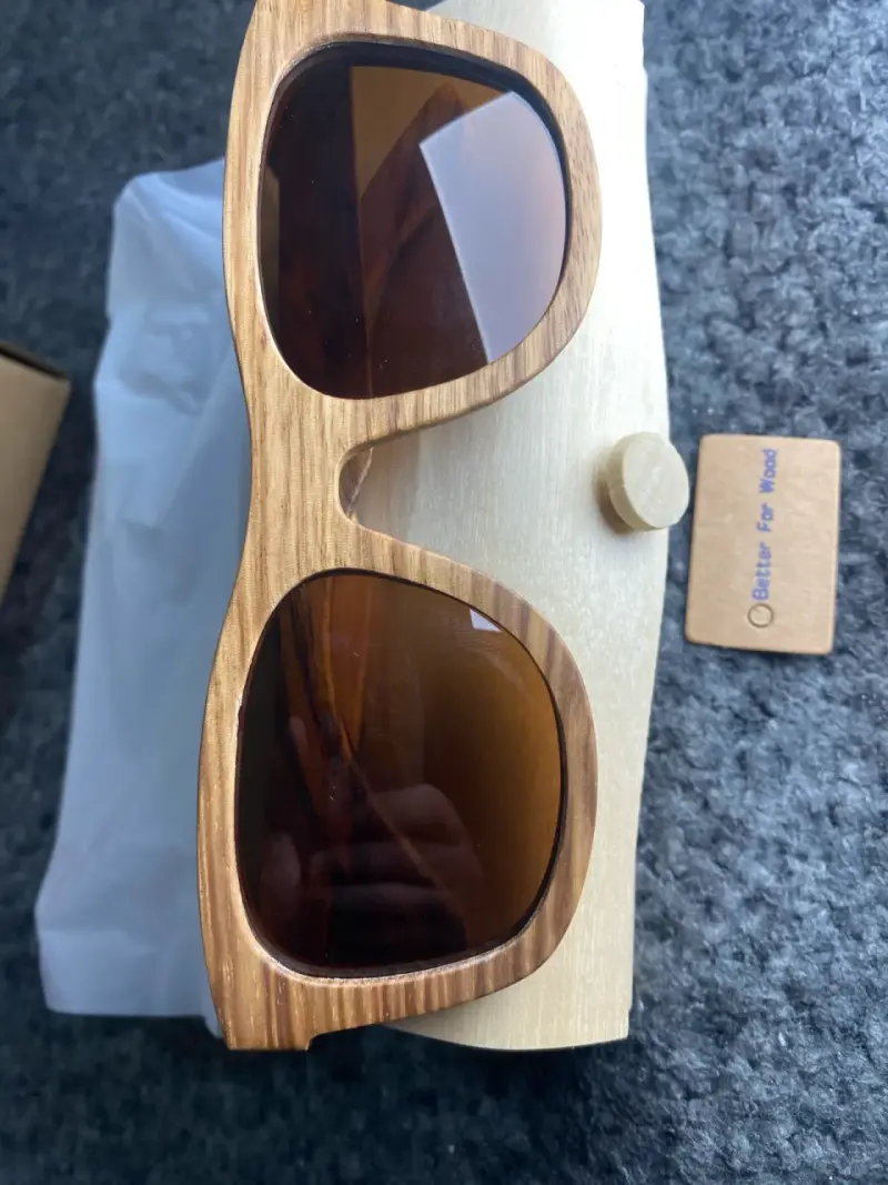 Gafas de sol de bambú - 3