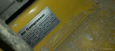 Compresor de aire 3HP amarillo - miniatura 1