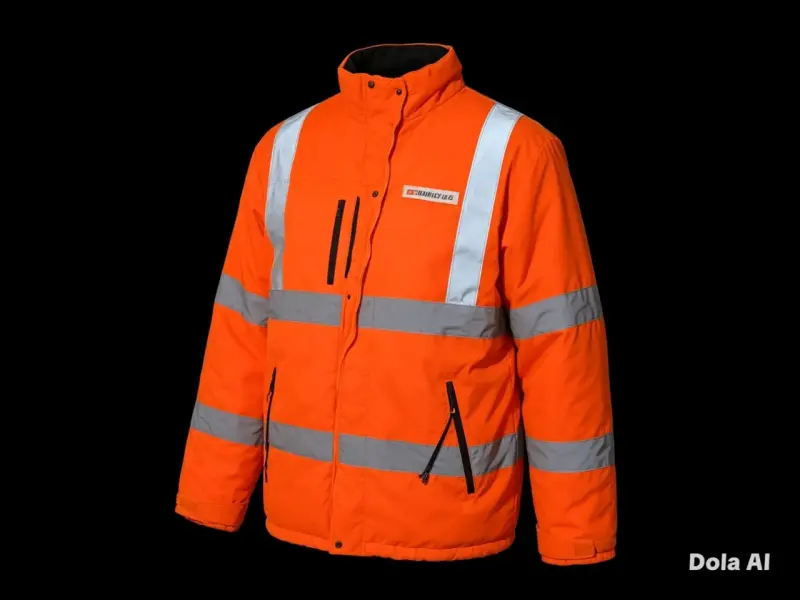 Chaqueta reflectante naranja - 2