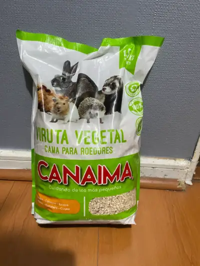 Viruta vegetal para roedores 1.5 kg - miniatura 1