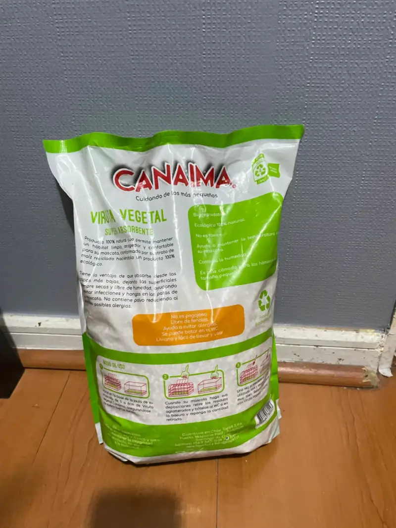 Viruta vegetal para roedores 1.5 kg - 2