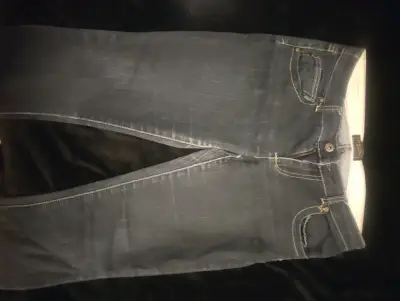 Jeans azul oscuro mujer - miniatura 1