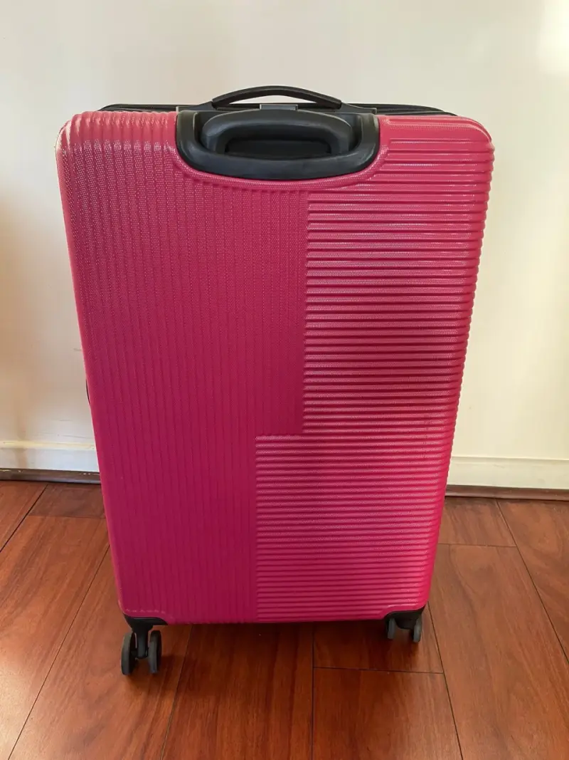 Maleta Stive Mansson rosa con ruedas 360* - 2