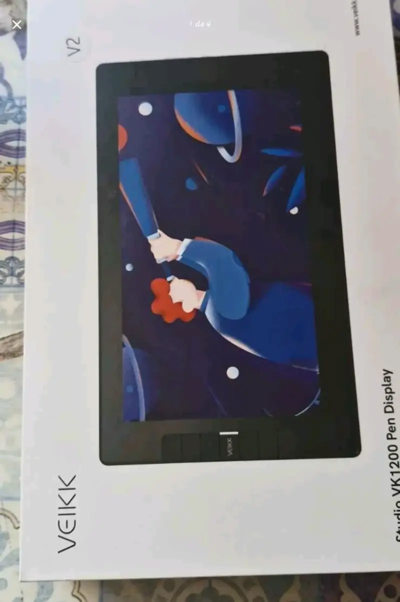 Tableta gráfica Veikk VK1200 - 1