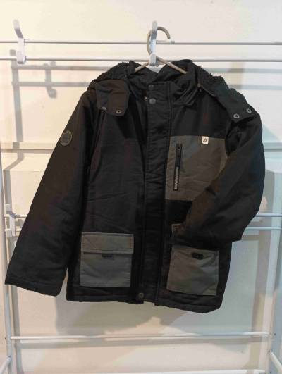 Parka niño negra de invierno - miniatura 1