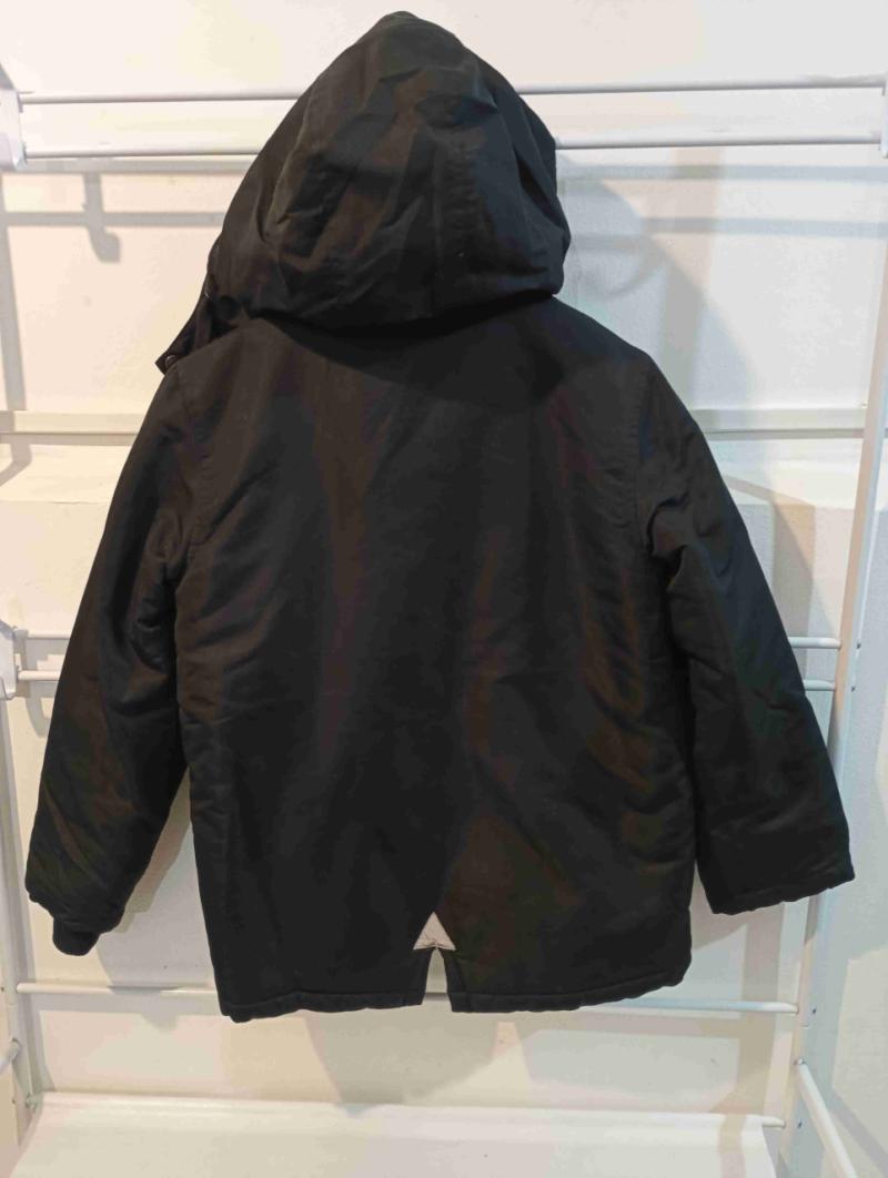 Parka niño negra de invierno - 2