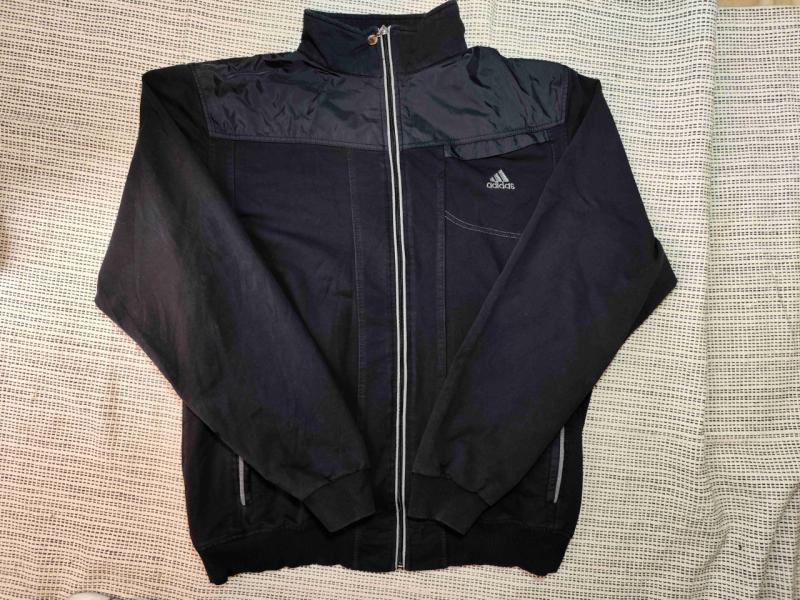 Chaqueta deportiva negra adidas XL - 1