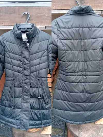 Chaqueta acolchada negra mujer - miniatura 1