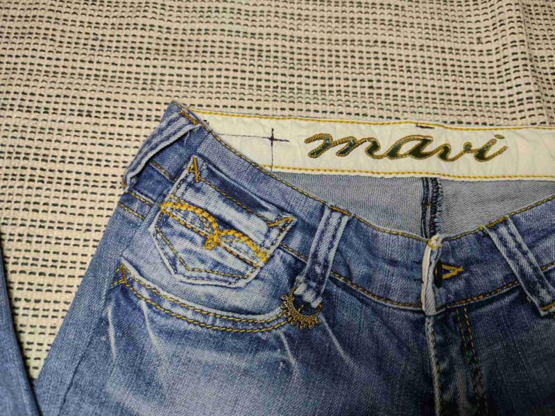 ᯓ★ Jeans Mavi Vintage/Y2K "Estilo Pescador / Cropp - 3