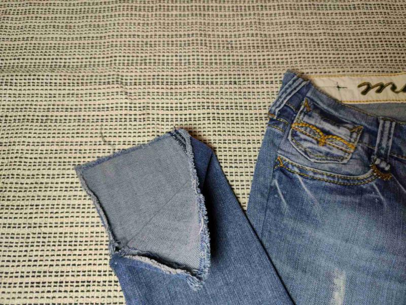 ᯓ★ Jeans Mavi Vintage/Y2K "Estilo Pescador / Cropp - 4