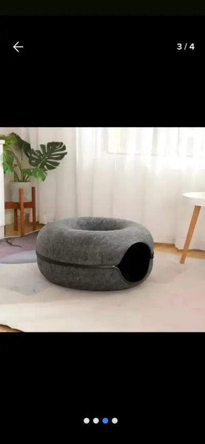 Cama para mascotas gris - miniatura 1