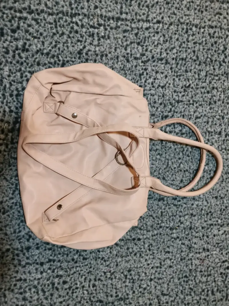 Bolso rosa claro mediano - 2