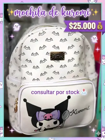 Mochila Hello Kitty-Kuromi - miniatura 1