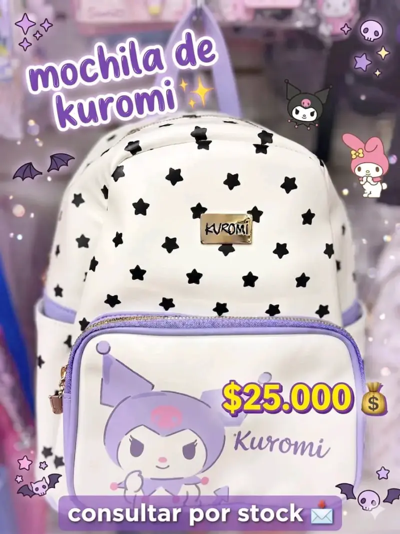 Mochila Hello Kitty-Kuromi - 3