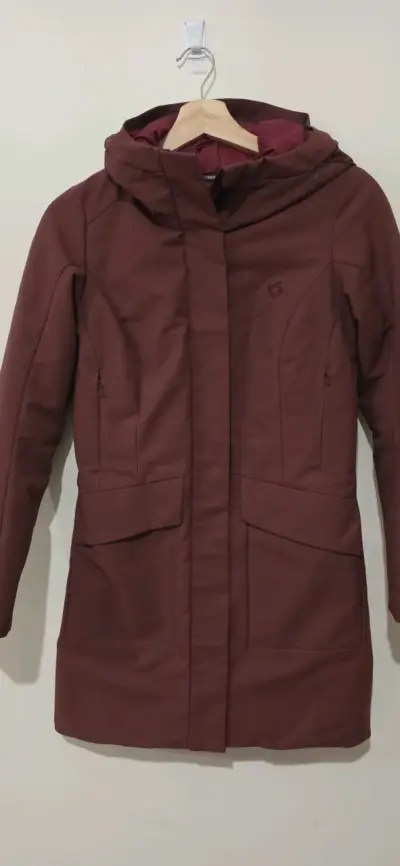 Parka burdeo con capucha - miniatura 2