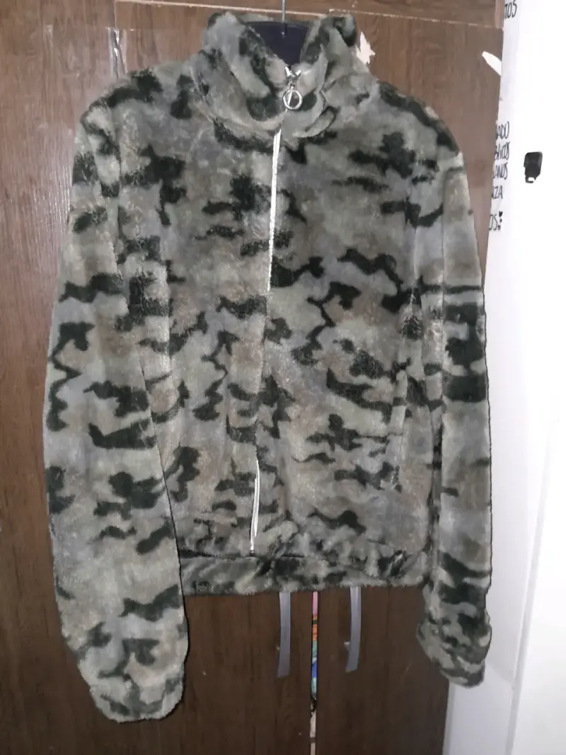 Poleron/ Chaqueta camuflada Everlast talla M - 5