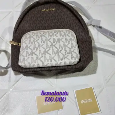 Mochila Michael Kors marrón - miniatura 1