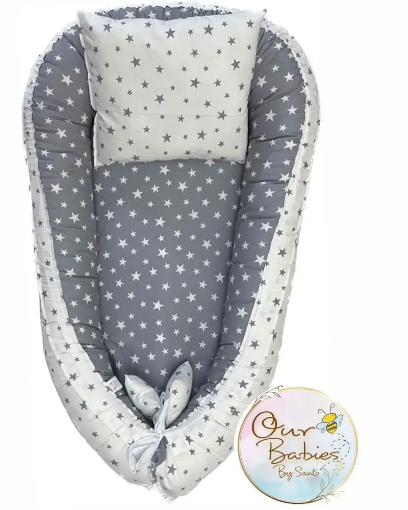 Nido para bebé con estrellas - 2