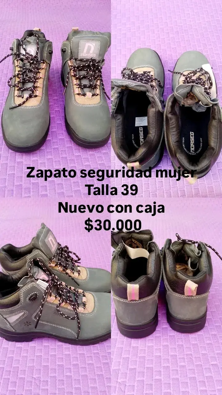 Zapatos seguridad mujer talla 39