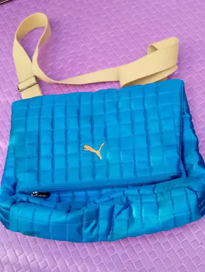 Bandolera azul acolchada Puma - miniatura 1