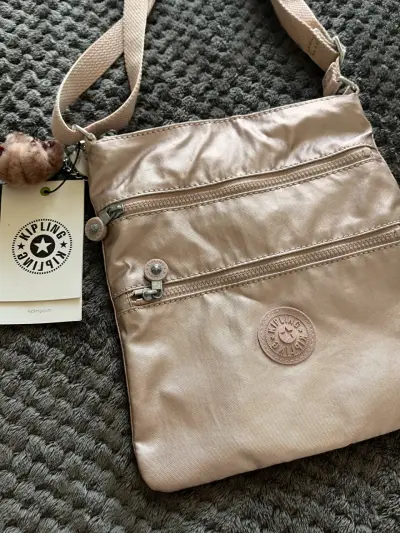 Cartera Kipling keiko rose gold nueva - miniatura 4