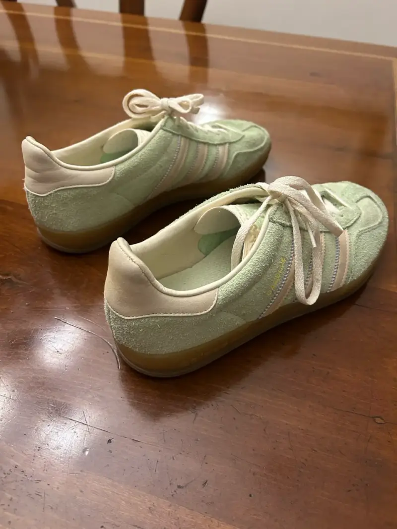 Zapatillas deportivas Adidas Gazelle verde menta - 4