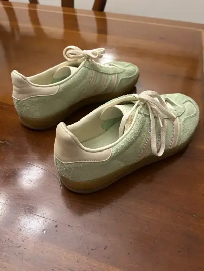 Zapatillas deportivas Adidas Gazelle verde menta - miniatura 4