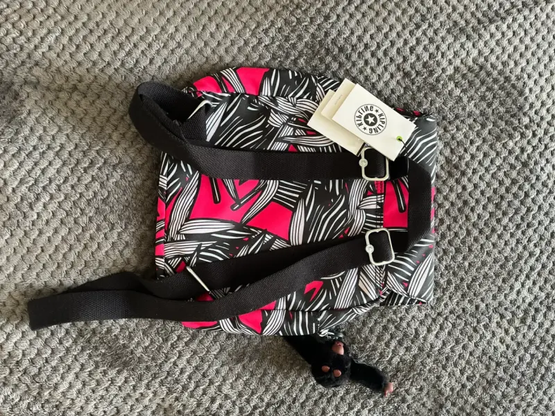 Mochila kipling Arilla Bold Leaf Nueva - 2
