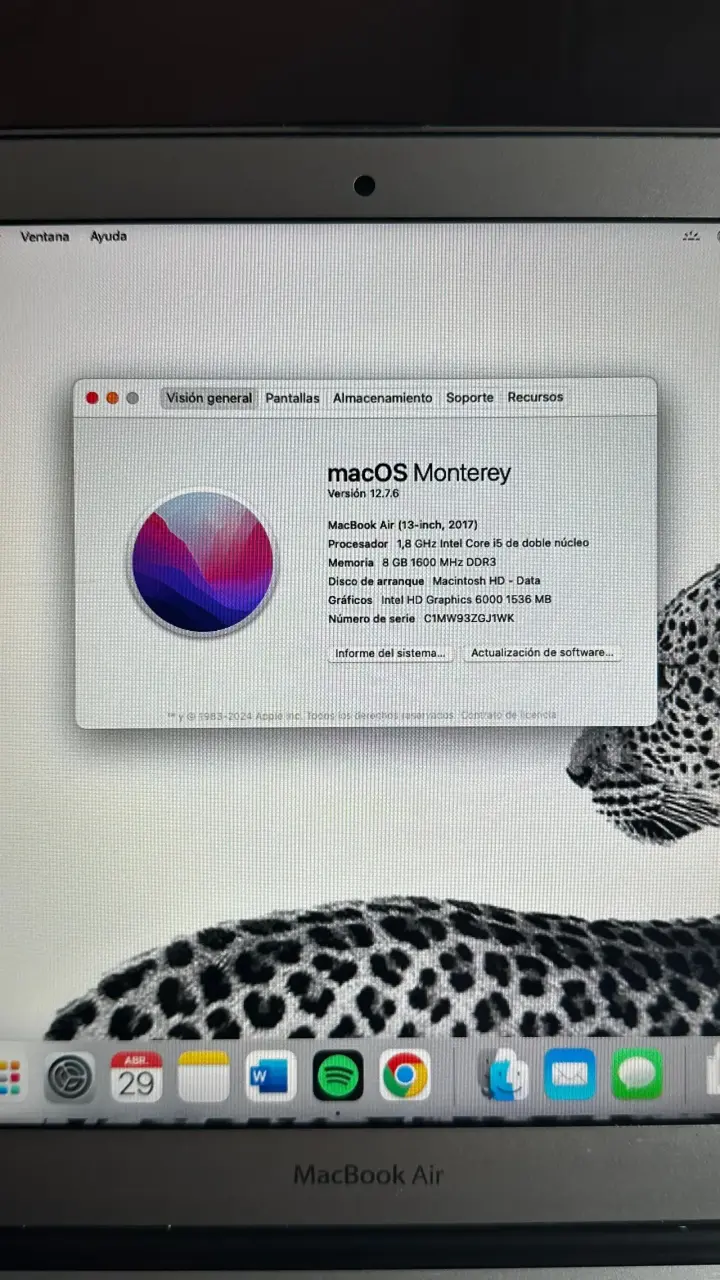 MacBook Air 2017 - 4
