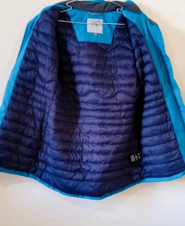 Abrigo azul impermeable - 4