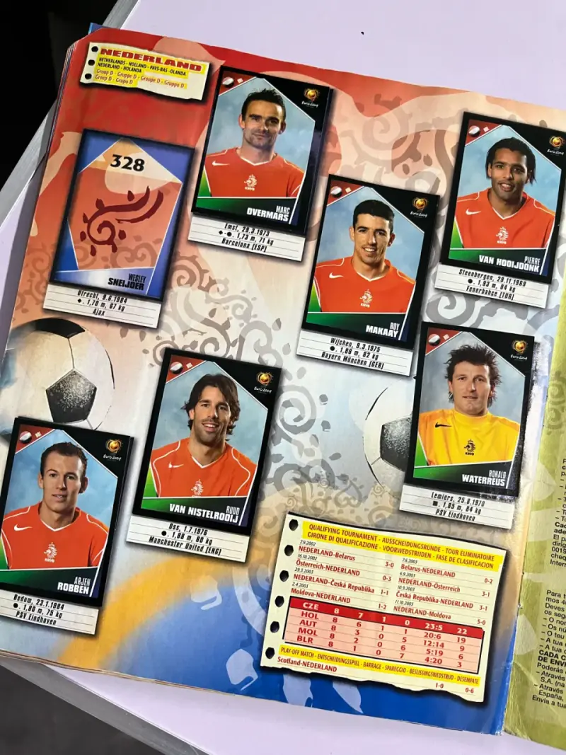 Álbum de la eurocopa 2004 - 5