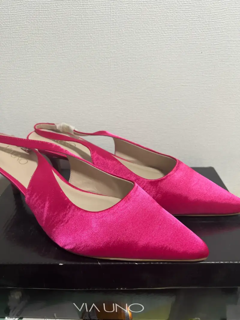 Zapatos taco medio fucsia, nuevos - 2