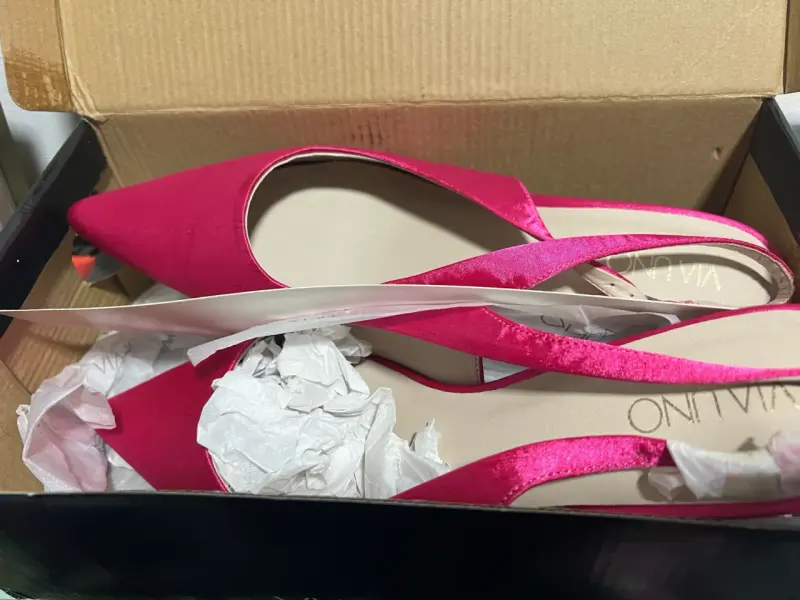 Zapatos taco medio fucsia, nuevos - 4