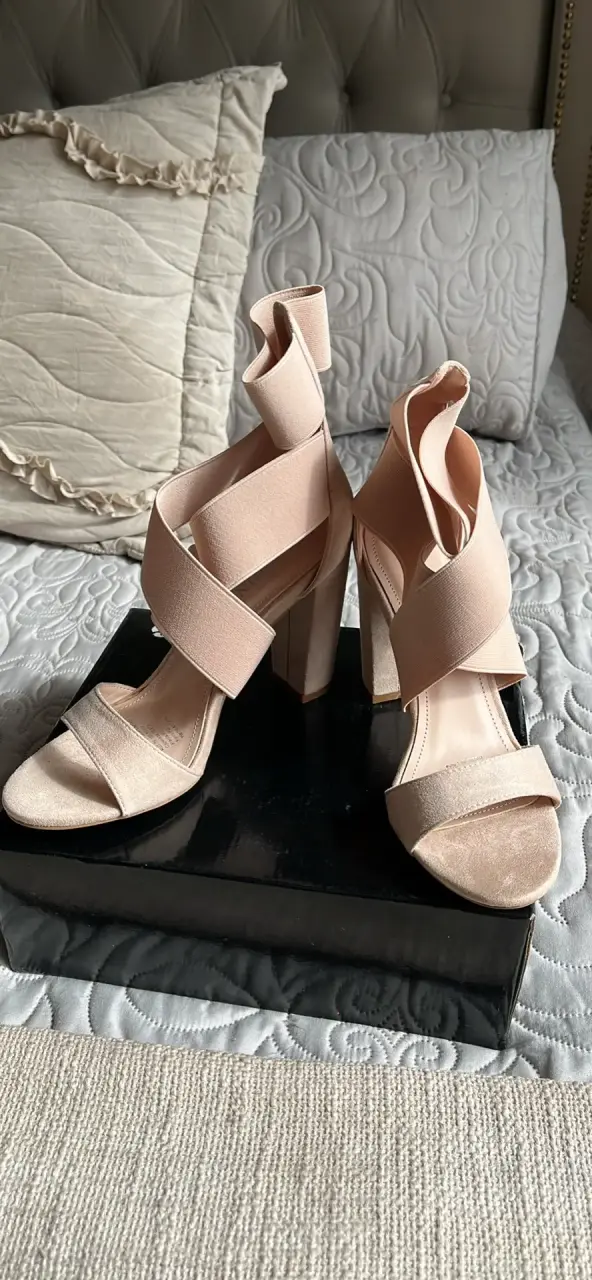 Sandalias taco alto 38 - 6